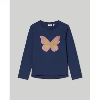 BLUKIDS MAJICA DUG RUKAV TWILIGHT BLUE 