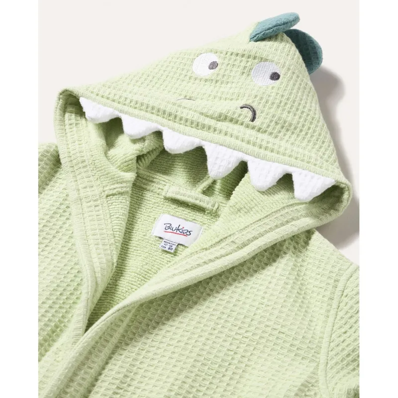 BLUKIDS BADEMANTIL SHADOW LIME