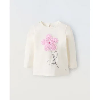 BLUKIDS MAJICA KRATAK RUKAV OFF WHITE 