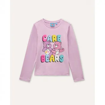 BLUKIDS MAJICA DUG RUKAV PINK LAVENDER 