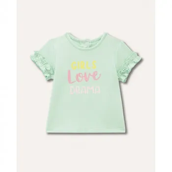 BLUKIDS MAJICA DUG RUKAV PASTEL GREEN 