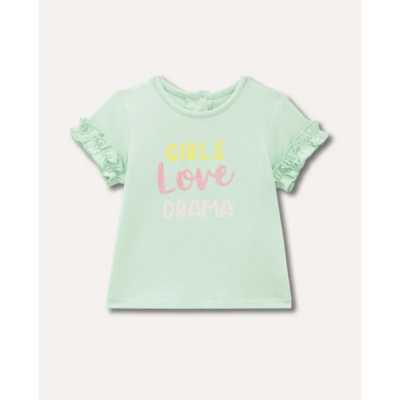 BLUKIDS MAJICA DUG RUKAV PASTEL GREEN