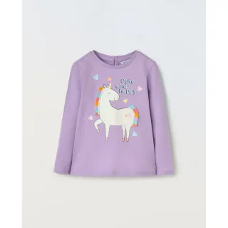 BLUKIDS MAJICA KRATAK RUKAV VIOLET