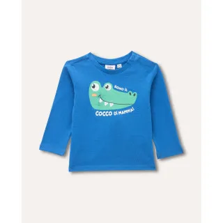 BLUKIDS MAJICA DUG RUKAV STRONG BLUE