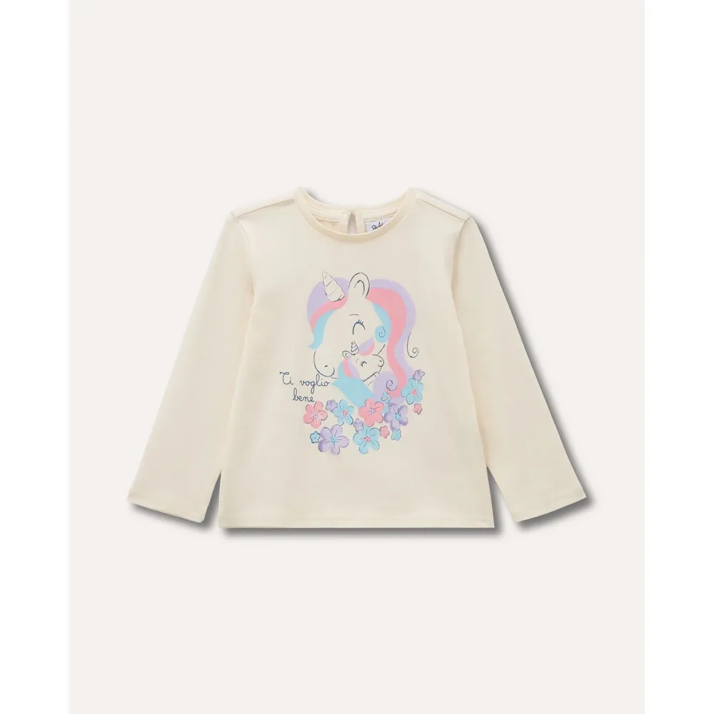 BLUKIDS MAJICA KRATAK RUKAV OFF WHITE 