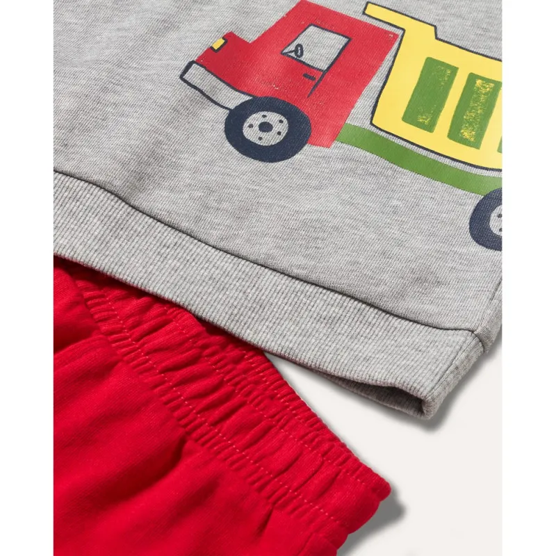 BLUKIDS TRENERKA KOMPLET MEDIUM GREY MELANGE