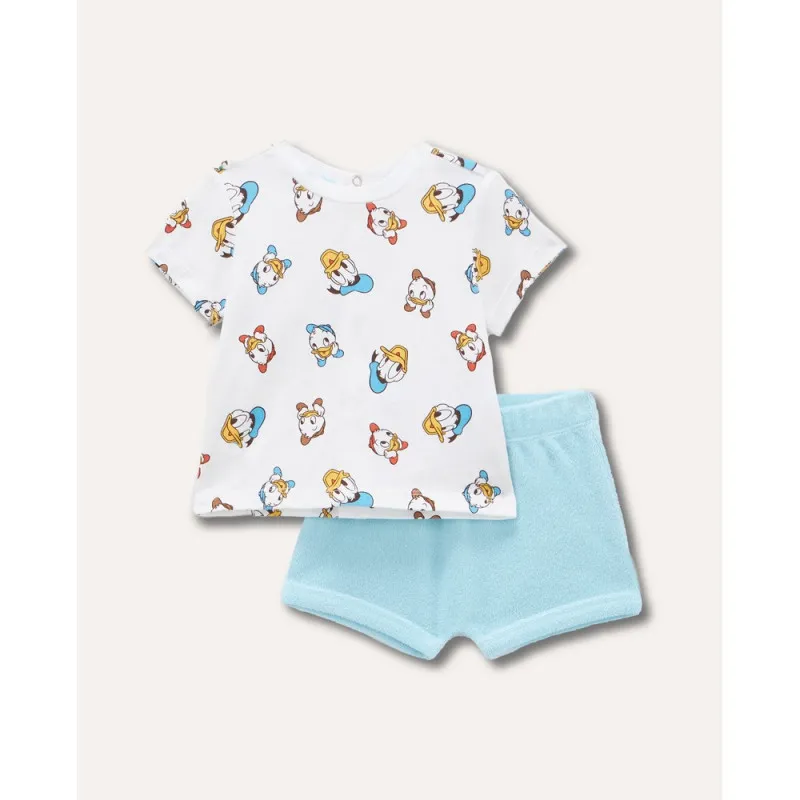BLUKIDS MAJICA KRATAK RUKAV I SORTS LIGHT BLUE