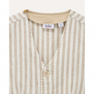 BLUKIDS PRSLUK WHITE-STRIPED BROWN