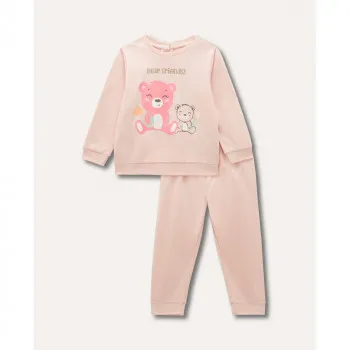 BLUKIDS PIDZAMA LIGHT PINK 