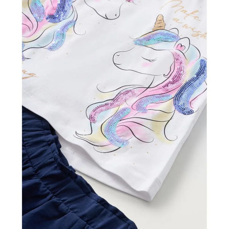 BLUKIDS TRENERKA KOMPLET OPTICAL WHITE
