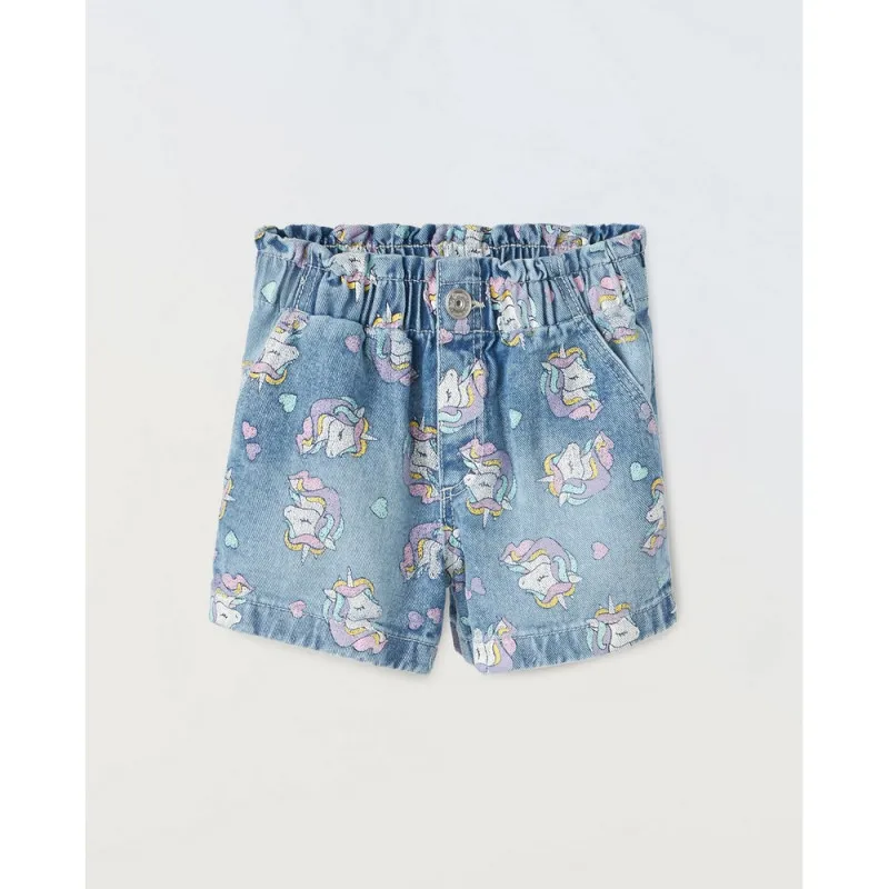 BLUKIDS SORTS MEDIUM LIGHT BLUE 