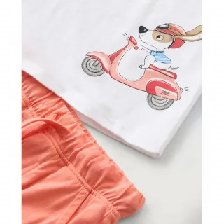 BLUKIDS TRENERKA KOMPLET OPTICAL WHITE