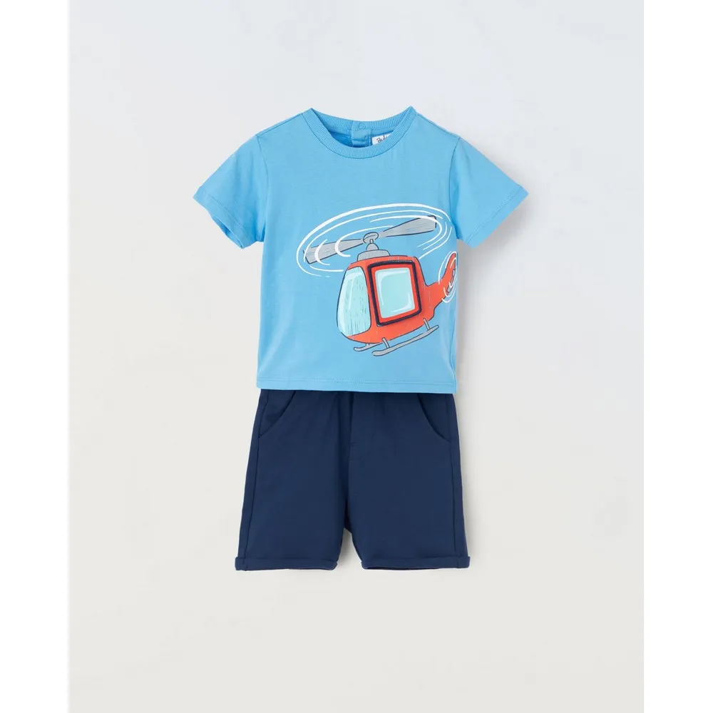 BLUKIDS TRENERKA KOMPLET LIGHT BLUE 