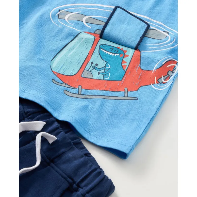 BLUKIDS TRENERKA KOMPLET LIGHT BLUE 