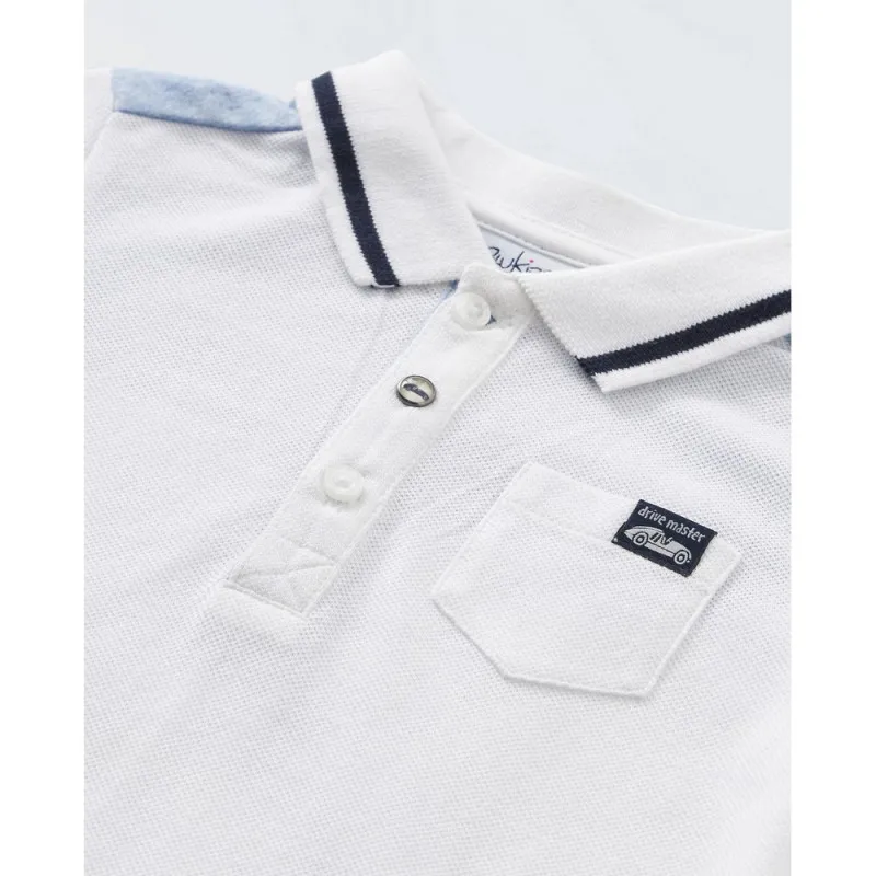 BLUKIDS POLO KOSULJA OFF WHITE