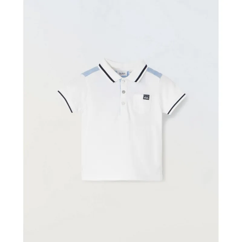 BLUKIDS POLO KOSULJA OFF WHITE