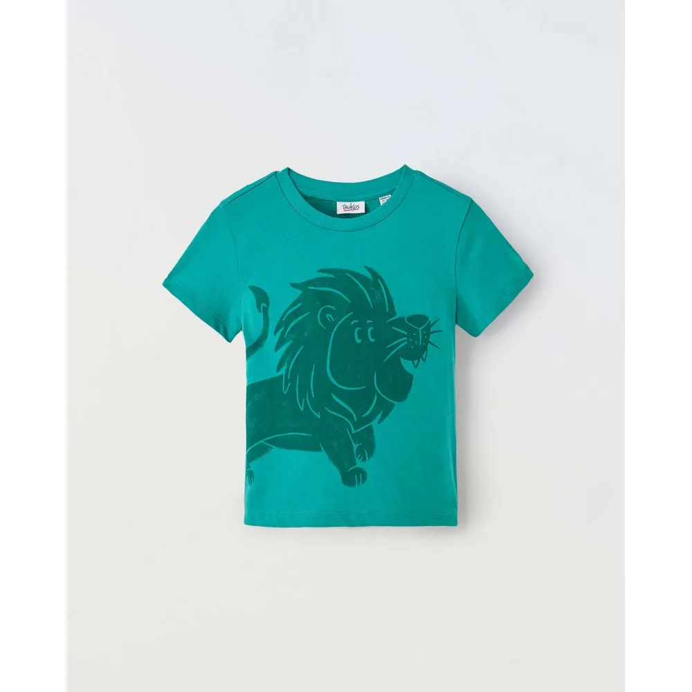 BLUKIDS MAJICA KRATAK RUKAV GREEN