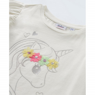 BLUKIDS MAJICA KRATAK RUKAV OFF WHITE