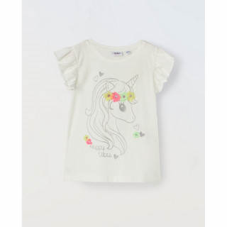 BLUKIDS MAJICA KRATAK RUKAV OFF WHITE