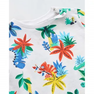 BLUKIDS MAJICA KRATAK RUKAV OFF WHITE 