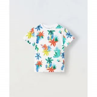 BLUKIDS MAJICA KRATAK RUKAV OFF WHITE 