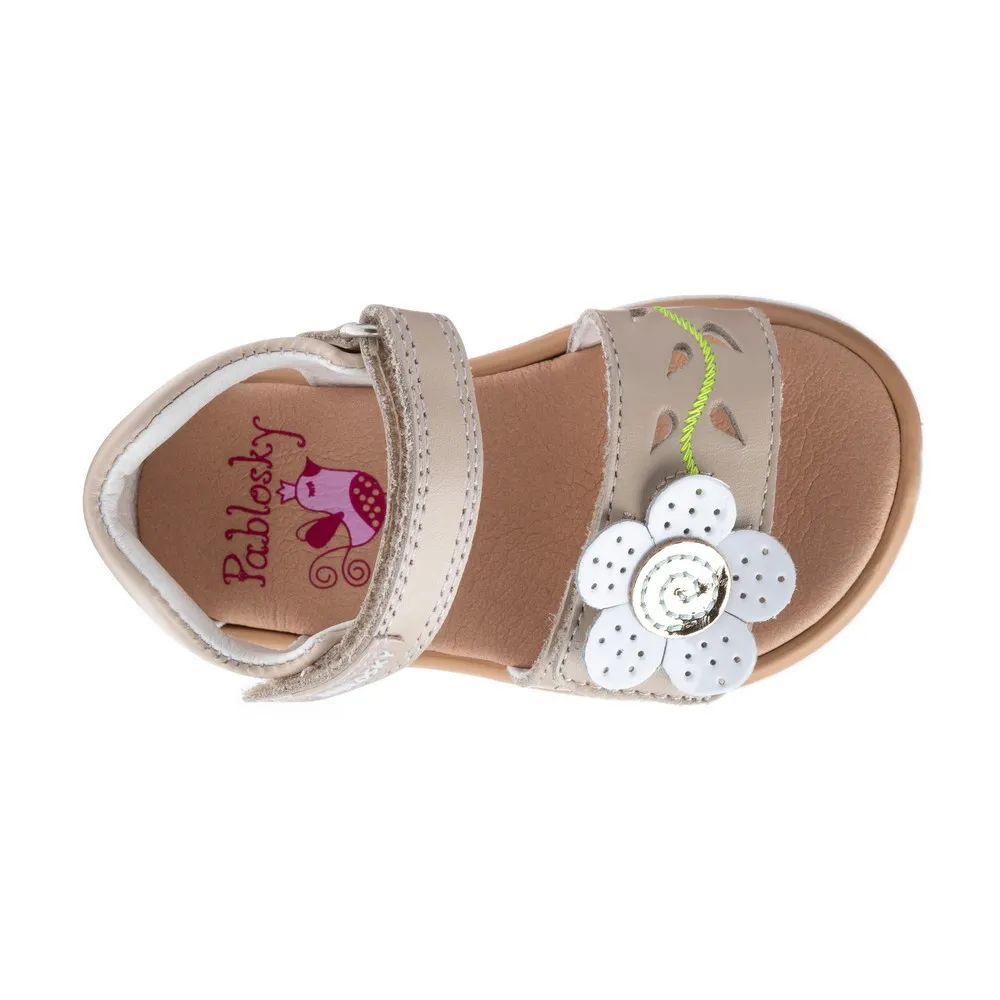 PABLOSKY SANDALE SETA PORCELANA 