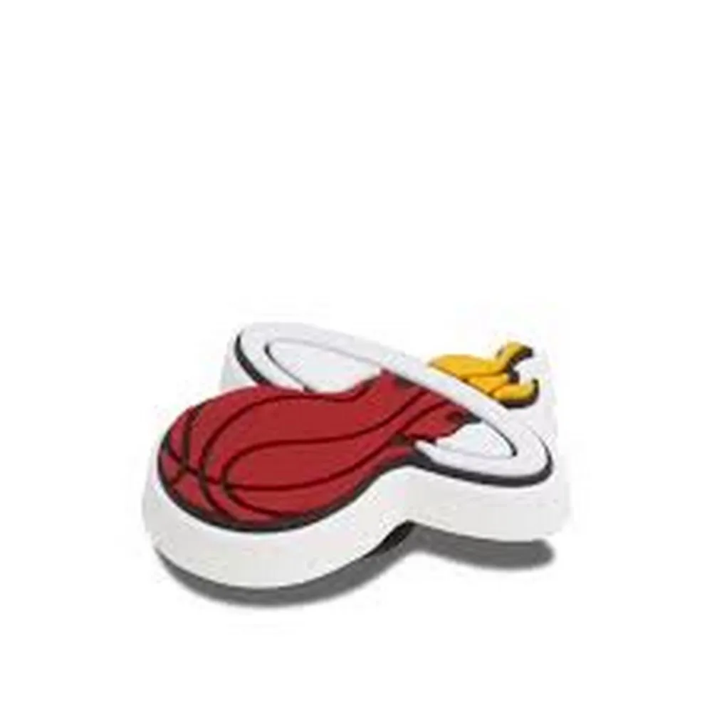CROCS JIBBITZ NBA MIAMI HEAT LOGO 