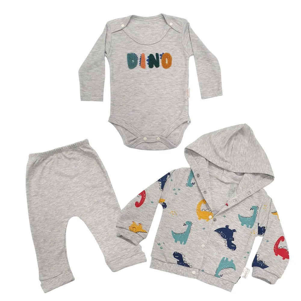 KIDZZ  NAYINOM SET 3/1 GREY 