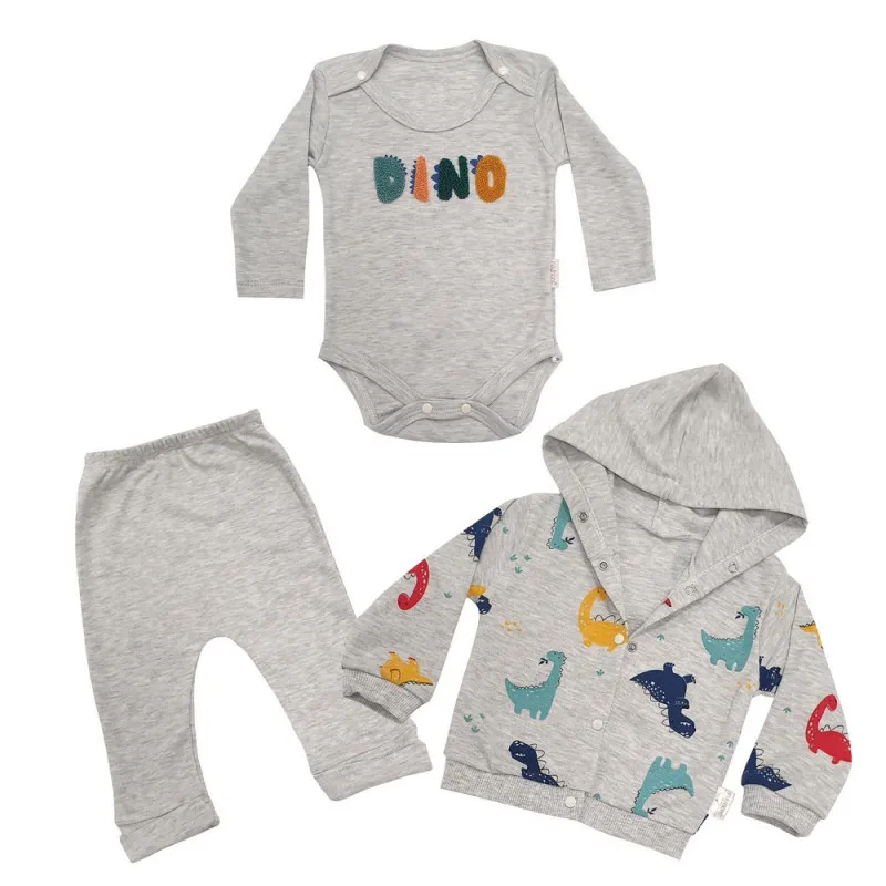 KIDZZ  NAYINOM SET 3/1 GREY 