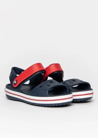 CROCS SANDALE NAVY/RED