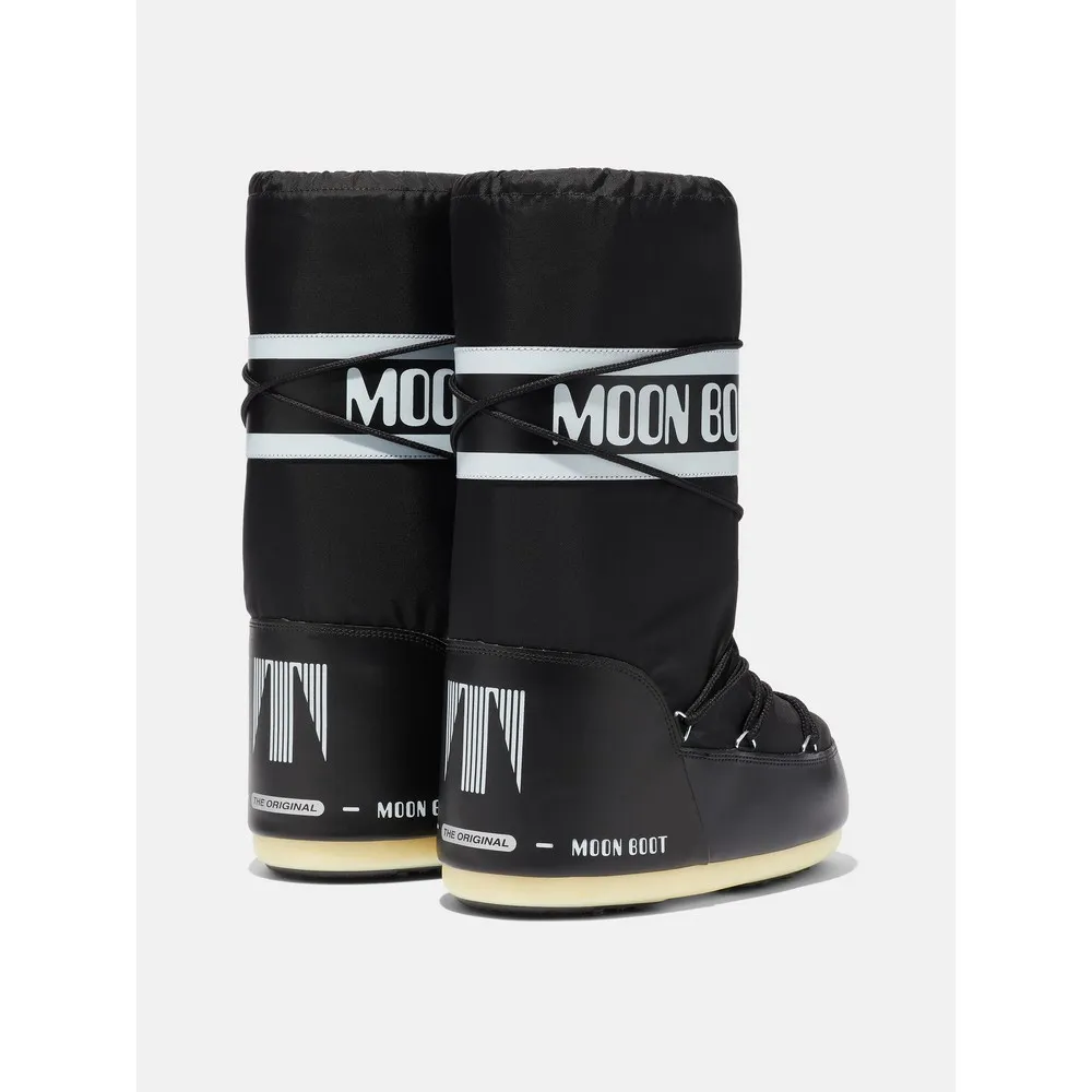 MOON BOOT ICON NYLON BLACK