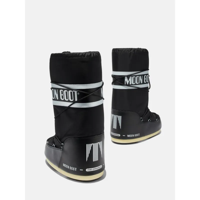 MOON BOOT ICON NYLON BLACK