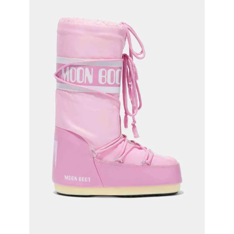 MOON BOOT ICON NYLON PINK 