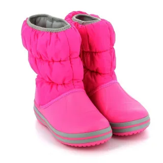 CROCS GUMENE CIZME HANDLE IT ELECTRIC PINK/LIGHT GREY