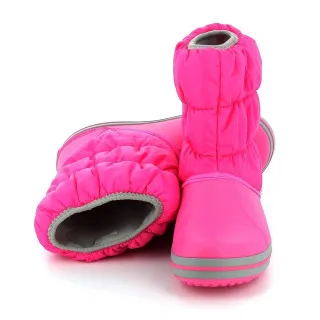 CROCS GUMENE CIZME HANDLE IT ELECTRIC PINK/LIGHT GREY