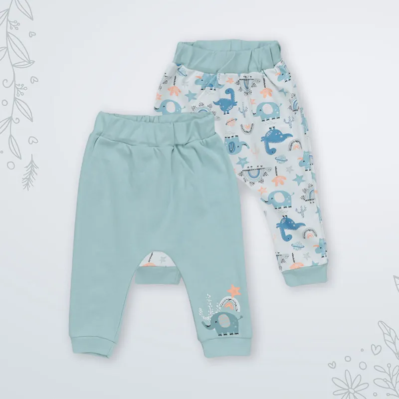 KIDZZ DONJI DEO GREEN 2KOM