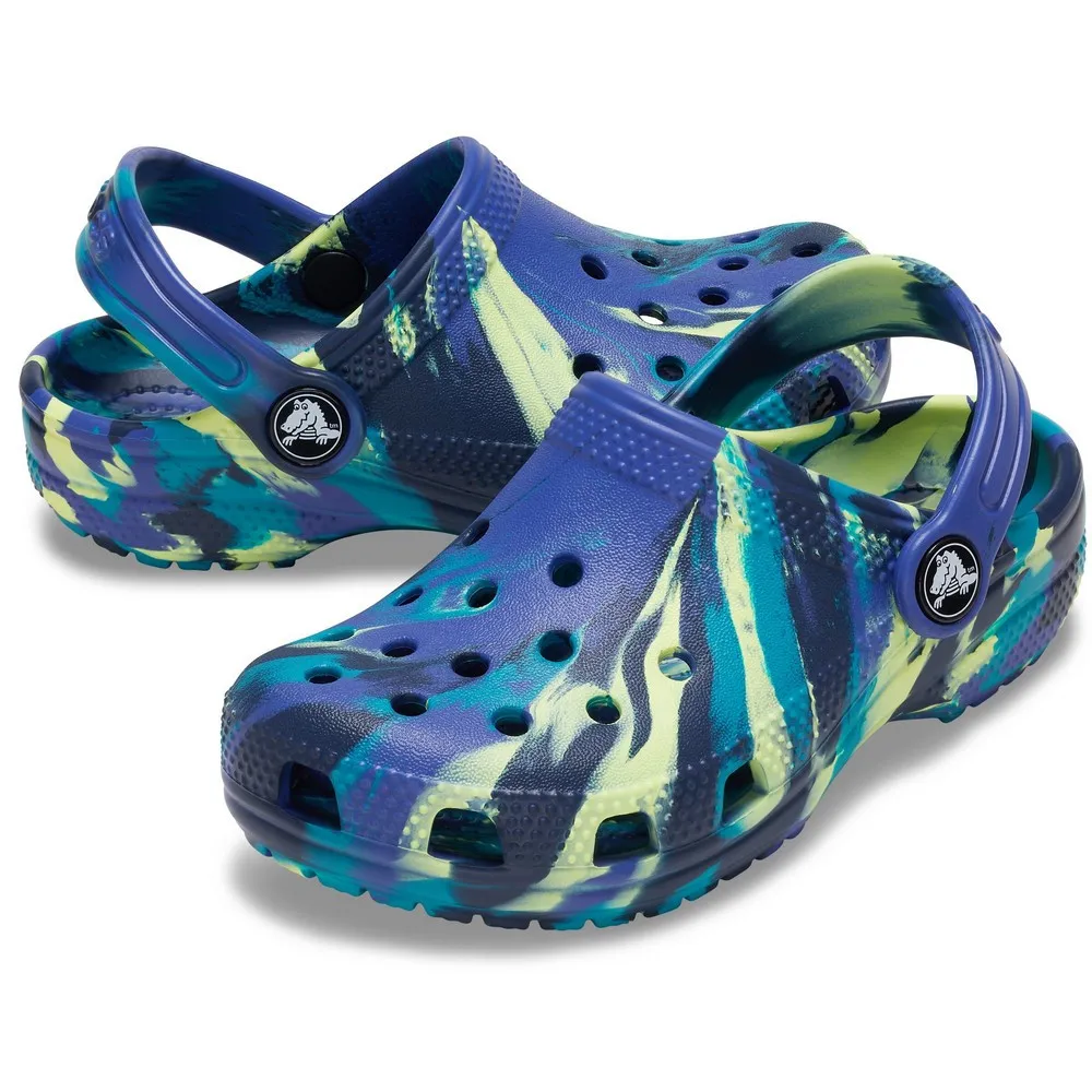 CROCS KLOMPE CLASSIC MARBLED KIDS T 