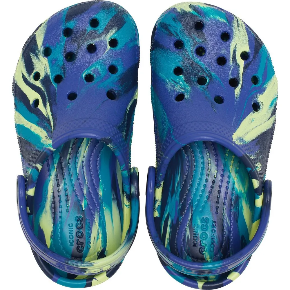 CROCS KLOMPE CLASSIC MARBLED KIDS T 