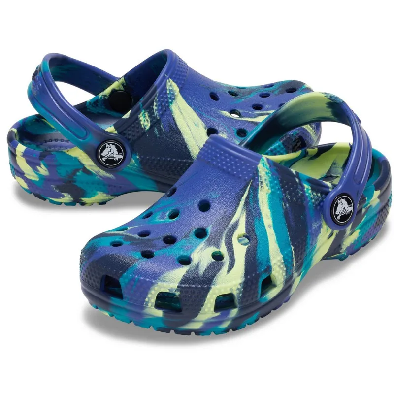 CROCS KLOMPE CLASSIC MARBLED KIDS T 