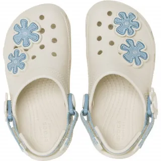 CROCS KLOMPE CLASSIC DNM FLWR ADJ BACKSTRAP T 