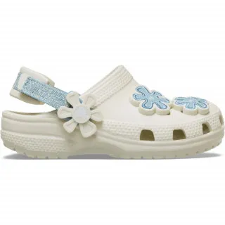 CROCS KLOMPE CLASSIC DNM FLWR ADJ BACKSTRAP T 