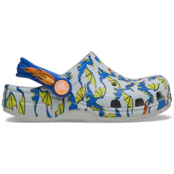 CROCS KLOMPE CLASSIC DRAGON GRAPHIC T 