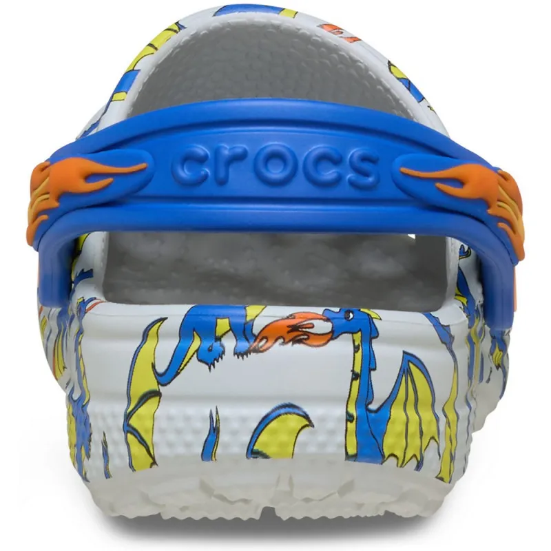 CROCS KLOMPE CLASSIC DRAGON GRAPHIC T 