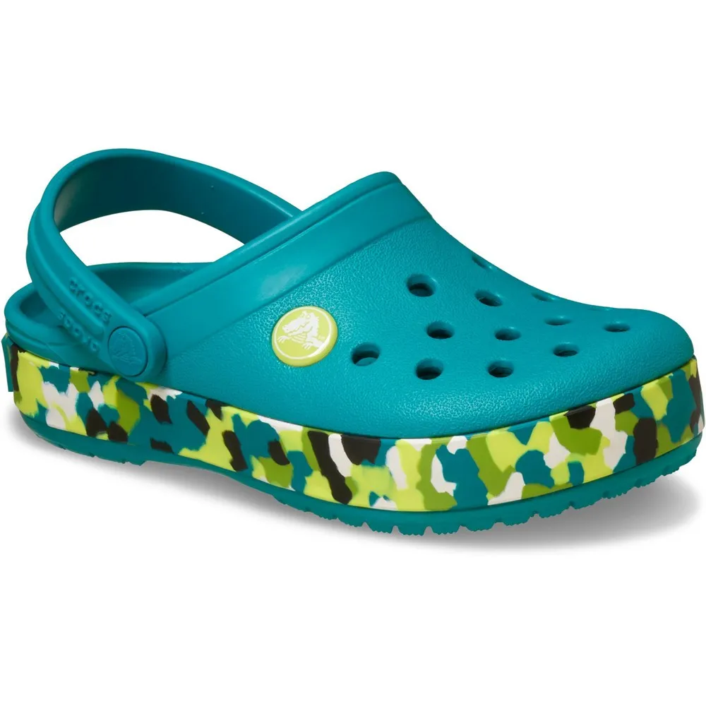 CROCS KLOMPE CROCBAND GLOW CONFETTI BAND K 