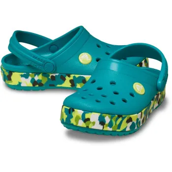 CROCS KLOMPE CROCBAND GLOW CONFETTI BAND K 