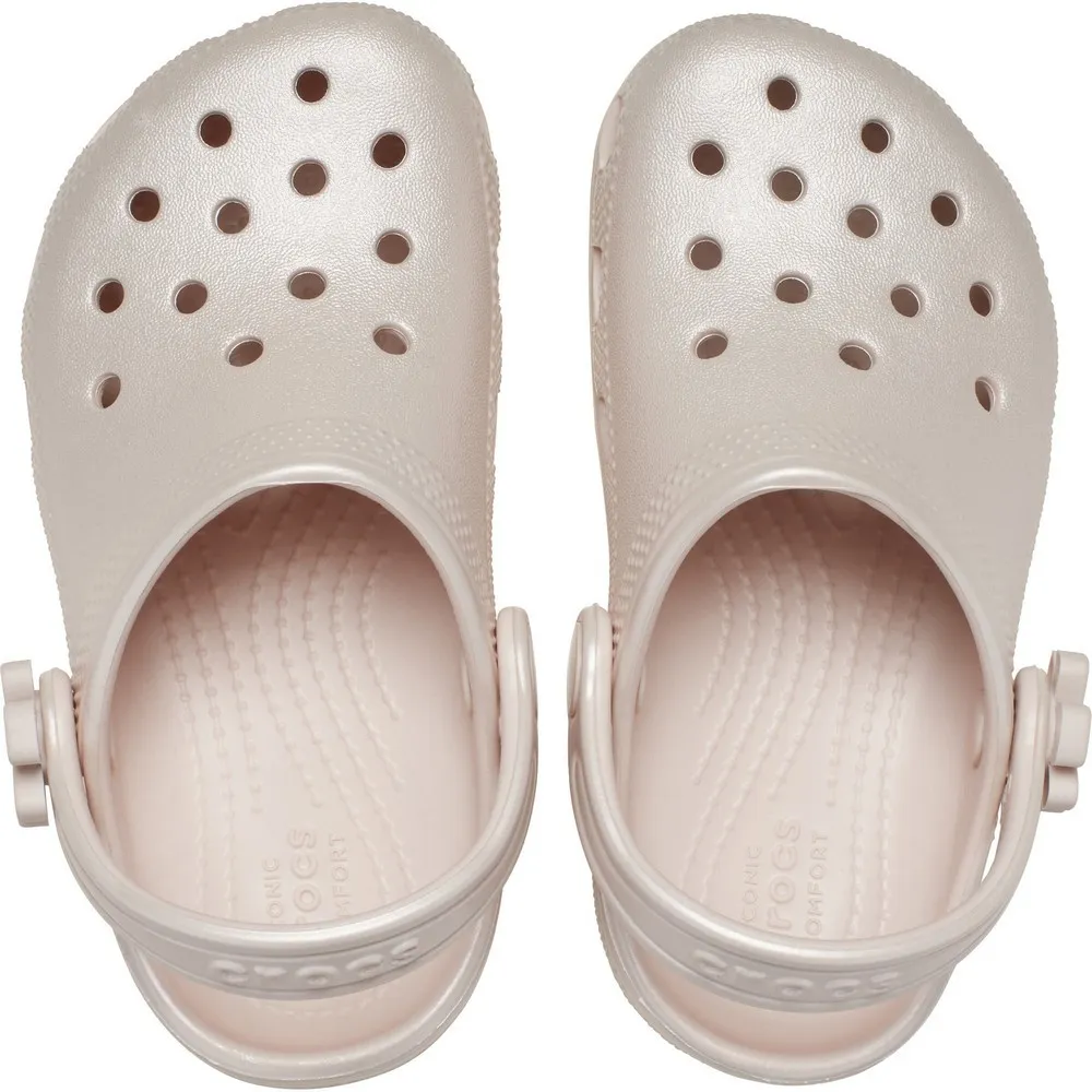 CROCS KLOMPE CLASSIC PEARL SHINE T 