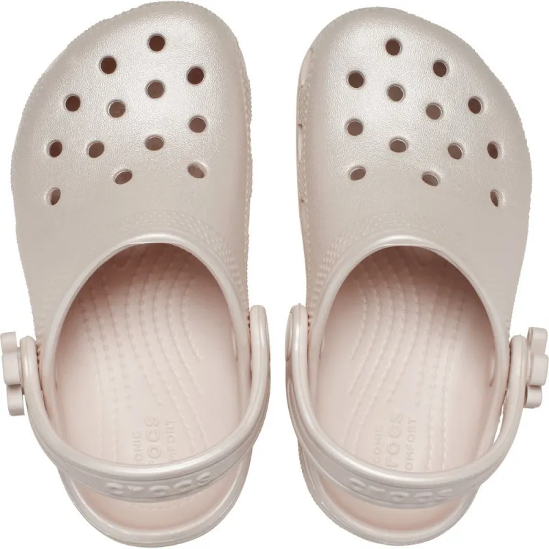 CROCS KLOMPE CLASSIC PEARL SHINE T 