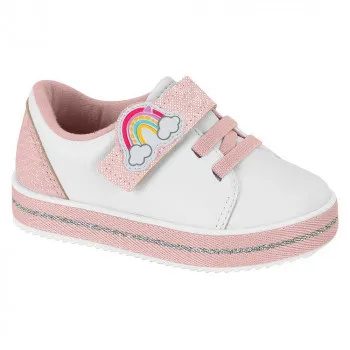 MOLEKINHA SANDALE 78968-WHITE 99/PINK 942 