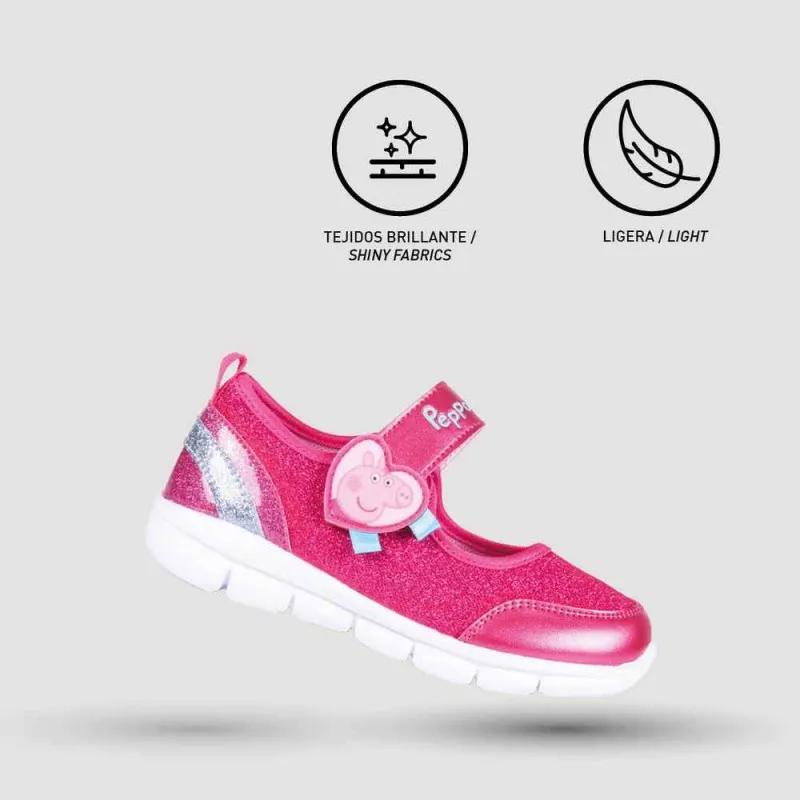 CERDA PLITKE PATIKE MERCEDITAS GLITTER PEPPA PIG