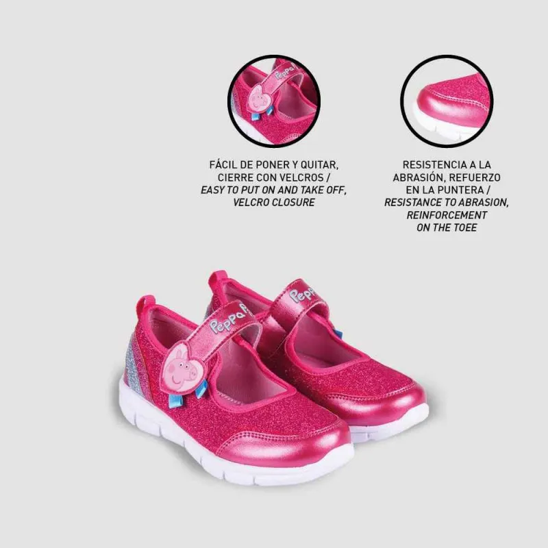 CERDA PLITKE PATIKE MERCEDITAS GLITTER PEPPA PIG